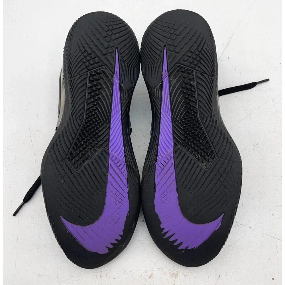Nike Air Zoom Vapor X AA8030-900 Black/ Purple Men's Tennis Shoes US Size 7.5